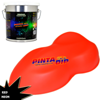 Vinilo Liquido Rojo Neon 4...